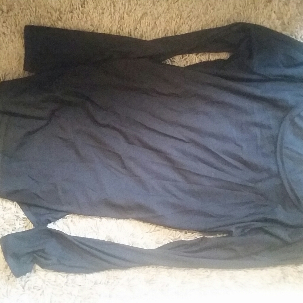 Maternity,Medium, long sleeve, black top